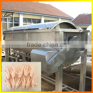 Big Scale Low Price Chicken Feet Blanching Machine thumbnail-1