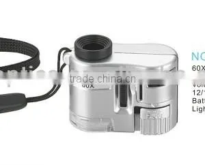 60x Led Pocket Microscope With UV Lamp/microscope/microscope With Led thumbnail-1