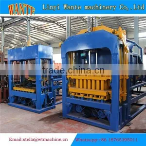 QT5-15 Hydraulic Clay Brick Press Hydraulic Press Machine for Curb Stone thumbnail-4