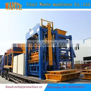 2015 Hot Sale ! QT4-15 Used Block Making Machine Germany Mould for Concrete Machine thumbnail-4