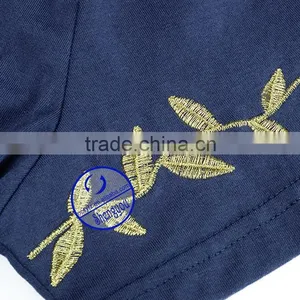 Men's Wholesale Round Neck Cotton Embroidered t Shirts thumbnail-5