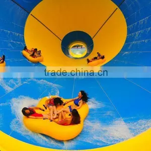 Children's Favorite Water Park Fiberglass Tornado Slide thumbnail-1