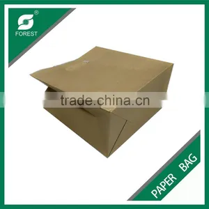 FACTORY PRICE BROWN TAKEAWAY FAST FOOD PAPERBAG WITH SEAL thumbnail-4