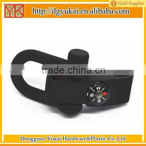 Yukai High Quality Black 5mm Shackle With Compass thumbnail-2