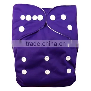 ALVA Reusable and Washable Cloth Diapers Babies Plain Cloth Nappies With TPU Made in China Quality Choice thumbnail-2
