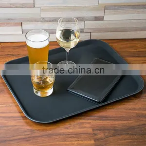 Hot Sell 10 * 14 Inch Fiberglass Rectangular Non Slip Plastic Tray thumbnail-4