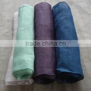 Dyed 100% Handmade Ramie Fabric thumbnail-3