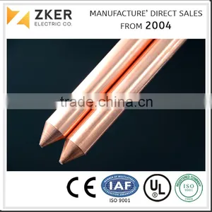 Copper Claded Steel Earth Rod thumbnail-1