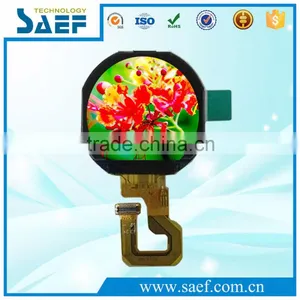 IPS All Viewing Angle Connetor Type 1.22 Inch 240x204 Dots TFT LCD Panel MCU Interface 24pins thumbnail-1