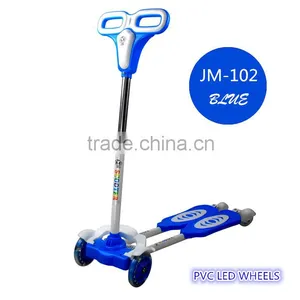 4-wheels Frog Kick Scooter for Kids,swing Scooter,foot Scooter thumbnail-1