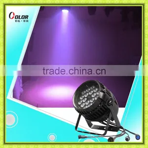 China Led Light 18*12w RGBW 4 in 1 Led Zoom Moving Par 64 IP65 Stage Lighting thumbnail-1