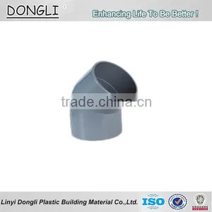 Good Quality UPVC Fitting Plastic Pipe Fitting Connection Fitting pe Coupling Elbow thumbnail-3
