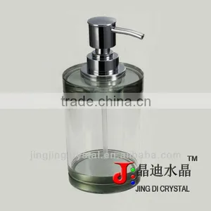 2016 Crystal New Design Empty Glass Hand Wahing Liquid Bottle thumbnail-4