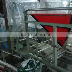 SHXJ-E Full Automatic T-shirt Hot-sealing Cold Cutting Bag Making Machine thumbnail-1