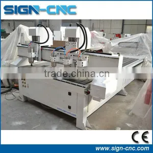 1300x2500mm Large Size Multi-head CNC Engraver 4 Spindle Engraving Cutting Machine for Sale thumbnail-1
