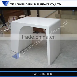 New Design Solid Surface Dining Table High Gloss thumbnail-1