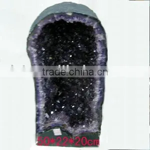 Natural Amythest Fengshui Geode thumbnail-1