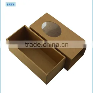Folding Gift Packaging Box With Window and Customized Design thumbnail-1