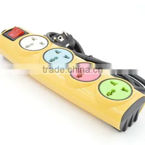 co uk Orange Plug Socket Outlet With Surge Protector for Britain Malaysia Singapore India Hong-Kong Etc thumbnail-1