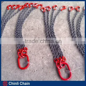 Hot Selling G70 Galvanized Chain With Clevis or Eye Grab Hooks on Both End Tow Chain thumbnail-4