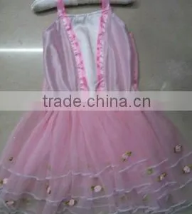 2016 Latest Popular Pink White Lace Children Girl Dress of 3-7 Years Old thumbnail-1