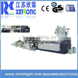China Manufacturer Double Wall Corrugated Hdpe Pipe Machine thumbnail-2
