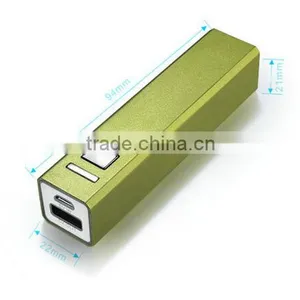 Factory Wholesale Aluminium Alloy Shell Smart 2600mAh Power Bank on Sell thumbnail-4