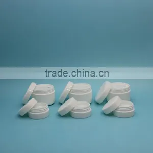 Wide Mouth 22.5ml White Plastic Jar, Small Plastic PP Jar for Cosmetic thumbnail-4