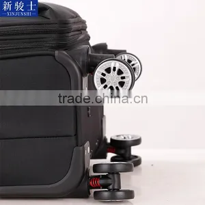Spinner Caster PA Nylon Suitcase Material Spinner Soft Luggage With Cup Holder thumbnail-5