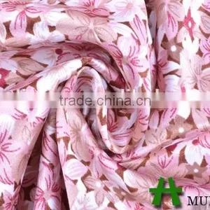 Shaoxing Mulinsen Textile Soft Handfeeling Polyester Stretch Twist Satin Fabric Flower thumbnail-3