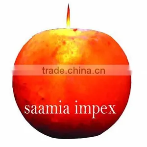 Beautiful Himalayan Salt Crafted Candle Holder thumbnail-6