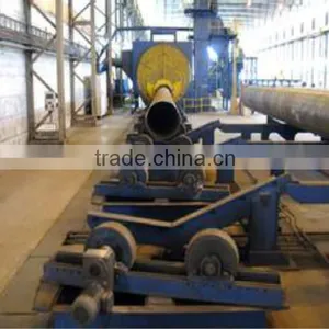 Small Steel Pipe Outside Rust Removal Machine thumbnail-1