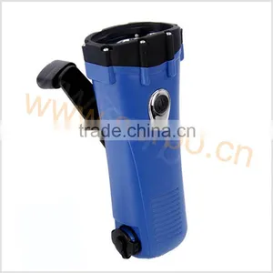 LED Dynamo Waterproof Flashlight/Rechargeable Handheld Cellphone Charger LED Torch Flashlight thumbnail-1