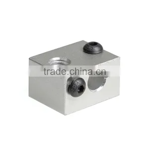 E3D V6 Heating Aluminum Block for RepRap Makerbot MK7/MK8 Extruder 3D Printer Part thumbnail-2
