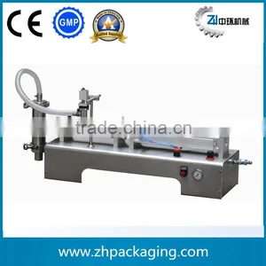 ZHDY One Head Liquid Oil Milk Filling Machine thumbnail-1