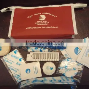 Deluxe Quality Train Toiletry Set With Nonwoven Bag thumbnail-1