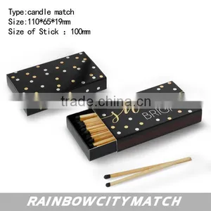 Export Candle Matches for Fefstival and Promotional With Colorful Logo Printing Quality Choice thumbnail-3