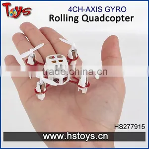Hot Sales 2.4G 4CH 6-axis Gyro Rolling Very Mini RC Quadcopter With 3 Speed for Adjustment thumbnail-1