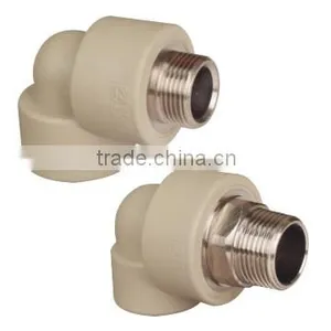 PP-R Pipe Fittings Elbow/Male/female Threaded Pipe Fitting thumbnail-1