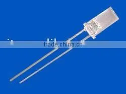 5mm Flat Hat Led With Rim,15/30degree Viewing Angle,Water Clear,red,yellow,blue,green,warm White,warm Color Available thumbnail-1