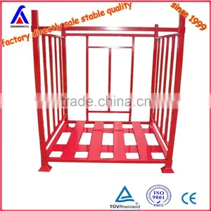 Practical Metal Stacking Rack for Moveable and Tyre Goods Storing thumbnail-1