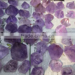 Wholesale Special Shape Amethyst ,crystal Pyramid Shaped Paperweight thumbnail-2