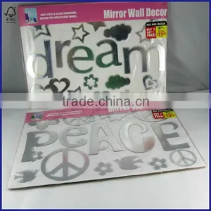 Removable Decorative Acrylic Mirror Sticker thumbnail-1