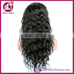 Natural Looking Virgin Brazilian Hair Lace Front Wig 100% Human Hair Full Lace Wig With Baby Hair thumbnail-5