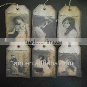 Copper Flower Tray Tag thumbnail-1