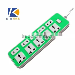 10 Outlet Movable Extension Cord Socket thumbnail-1