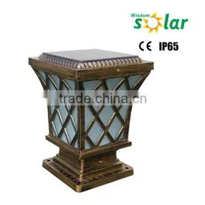Modern Solar Pillar Lights Widely Used Led Garden Light Square Solar Light thumbnail-1