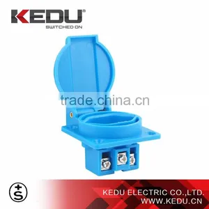 KEDU Waterproof Swiss Socket 2P+PE 10A/16A 250V thumbnail-1
