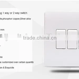 Electrical 250v 10a 86 Type 3 Gang 3 Way Wall Switch thumbnail-2