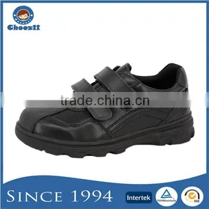 Guangzhou Customized Boys Microfiber Leather No Brand Name Sport School Shoes Without Lace thumbnail-1